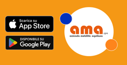 Banner Vai a App AMA L'Aquila per smartphone